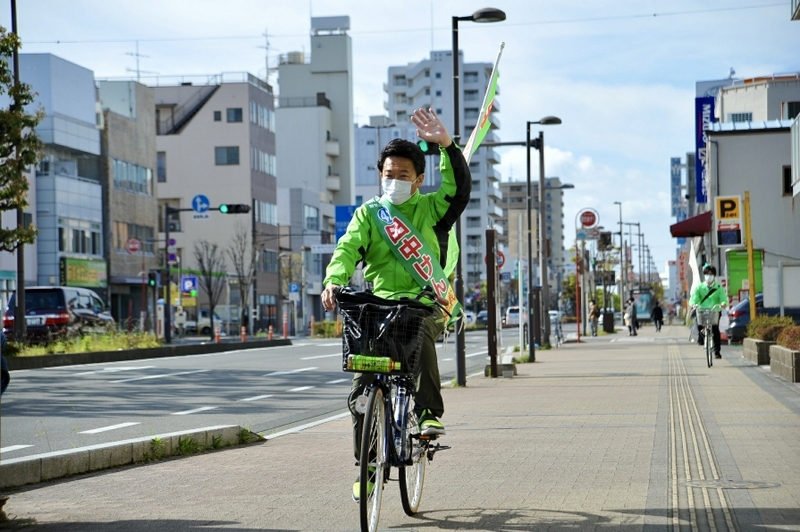 選挙戦10日目 スポット街宣で想いを伝える 田中けん タナカケン 選挙ドットコム
