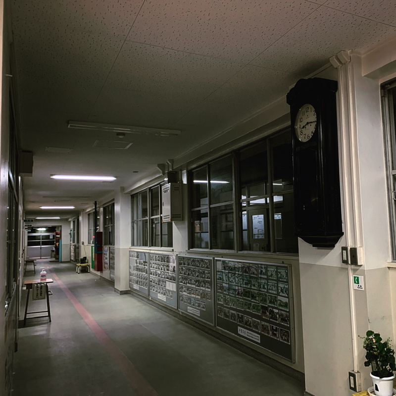 久しぶりに夜の学校の雰囲気を味わいました おくむらなおき オクムラナオキ 選挙ドットコム