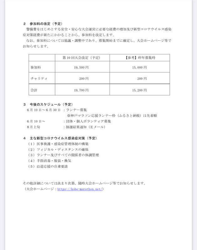 大会テーマは感謝と友情 第10回神戸マラソンの大会概要が本日決定しました やのこうじ ヤノコウジ 選挙ドットコム