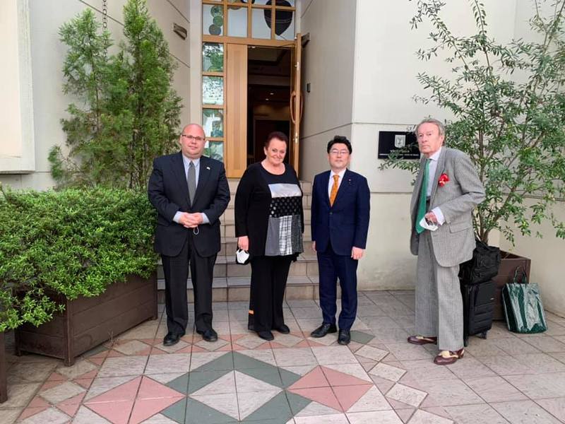 街頭からの イスラエル大使館 4月19日今朝は国対の朝会議がなかったので 福岡で街頭に立つこ おにき誠 オニキマコト 選挙ドットコム