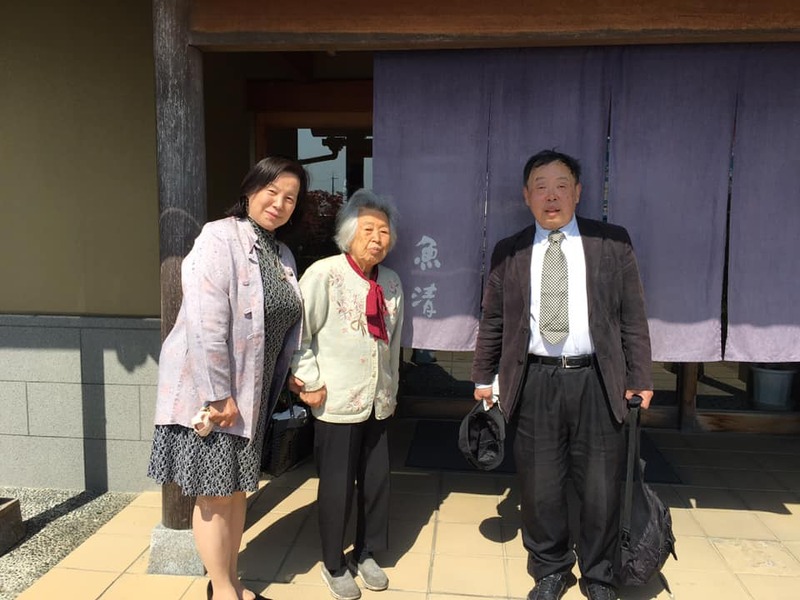 4/20県庁で話をした後、彦根に戻って兄と3人で、母の大好きな「魚清