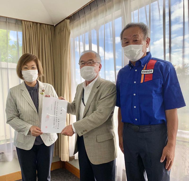 茨城県石油政治連盟からご推薦を頂きました 地域のために引き続き働きます 衆院茨城七区永岡桂子 永岡桂子 ナガオカケイコ 選挙ドットコム