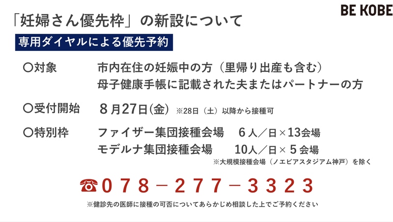 神戸市コロナ 妊婦さんの優先接種枠新設 抗体カクテルセンターと宿泊療養施設 神戸市中央区 の新設 やのこうじ ヤノコウジ 選挙ドットコム