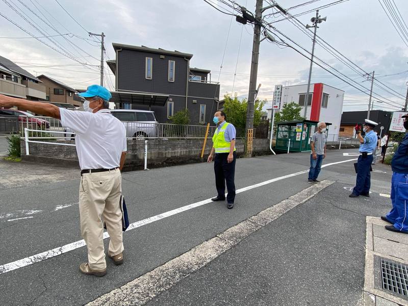 通学路改善要望現地調査 倉敷市議会議員 21 9 14 さいとう武次郎 サイトウタケジロウ 選挙ドットコム