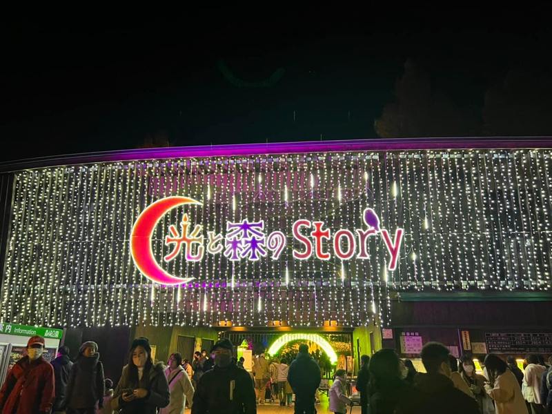 森林公園の紅葉見ナイト イルミネーションが今夜まで開催中です 斉藤まさお サイトウマサオ 選挙ドットコム