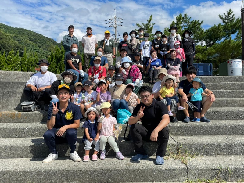 富海がキレイになりました 第2回ゴミゼロ大作戦in防府 天候にも恵まれ無事に開 牛見わたる ウシミワタル 選挙ドットコム