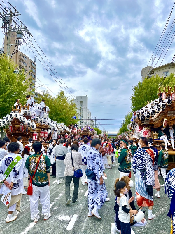 神戸市 東灘区制70周年記念だんじり巡行 雨天のため一部予定変更で開催（深江から東灘区役所へ） - やのこうじ（ヤノコウジ） ｜ 選挙ドットコム